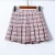 Import hot selling custom team comfortable fabric models of girls school uniform skirts from China