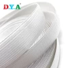 Hot selling knitted breathable elastic waist band white elastic band