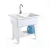 Import Hot Selling multifunction Plastic laundry tub wash sink with a washboard from China