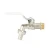 Import hot selling  washing faucet china low price selling brass bibcock tap with abs handle from China