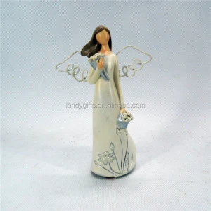 hotsale iron wings angel figurine