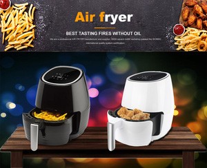 Household Appliances 1500W 2.5Liter Electric Air Deep Fryer Digital With Non-Stick Coating