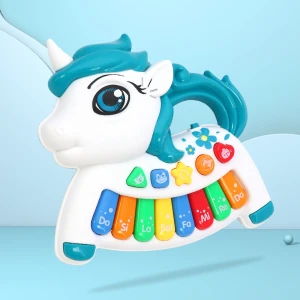 Huiye cartoon cute Eectronic Elephant Keyboards Electronic organ musical piano toy baby keyboard musical instruments