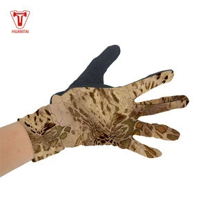 Hunting tactics fishing Whosale custom high quality hunting camouflage gloves manufacture