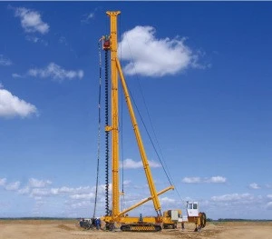 Hydraulic and hammer pile driver
