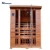 Import imported solid wood good quality 2 person far infrared sauna room from China