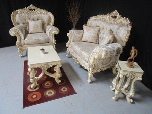 IN STOCK - Classic Italian &amp; European Furniture sofa Set Baroque and victorian living room set