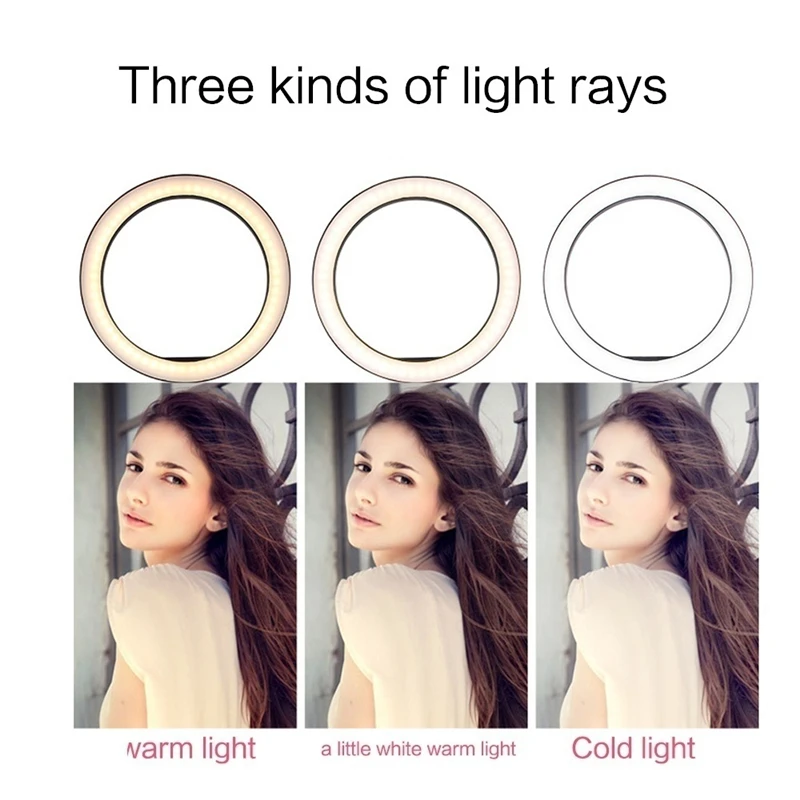 In stock photography light ring fill light 10 inch for camera selfie led camera light phone youtobe makeup with stand