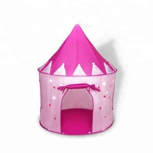 Indoor and Outdoor Play Princess Crystal Girls Tent Toy Foldable Pop Up Play House Tent for kid