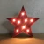 Import Indoor clear decorative lighted hanging XMAS metal led christmas home star electric from China