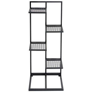Indoor Decoration 4 Tier Wedding Metal Shelves for Tall Plant Flower Potted Planters Display Outdoor