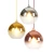 Import interior decoration hand blown led glass pendant light from China