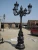 iron lamp/vintage cast iron street lamp iron lamp post ILA-03