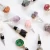 Import Irregular Natural geode slicel gemstone wine bottle stopper from China