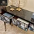 Import Italian brand console table luxury agate marble console sofa table from China