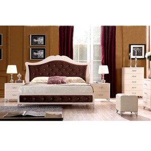 Italian MDF Turkish hotel room luxury king size modern furniture house beds bedroom sets
