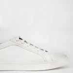 Italy latest designs hotsale style leather plain white mens shoes