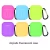Import IVANHOE Fluorescence Earphone Case for Airpods Shockproof Protective Cover Headset  Cases for Airpods Case Cute TPU Silicone from China