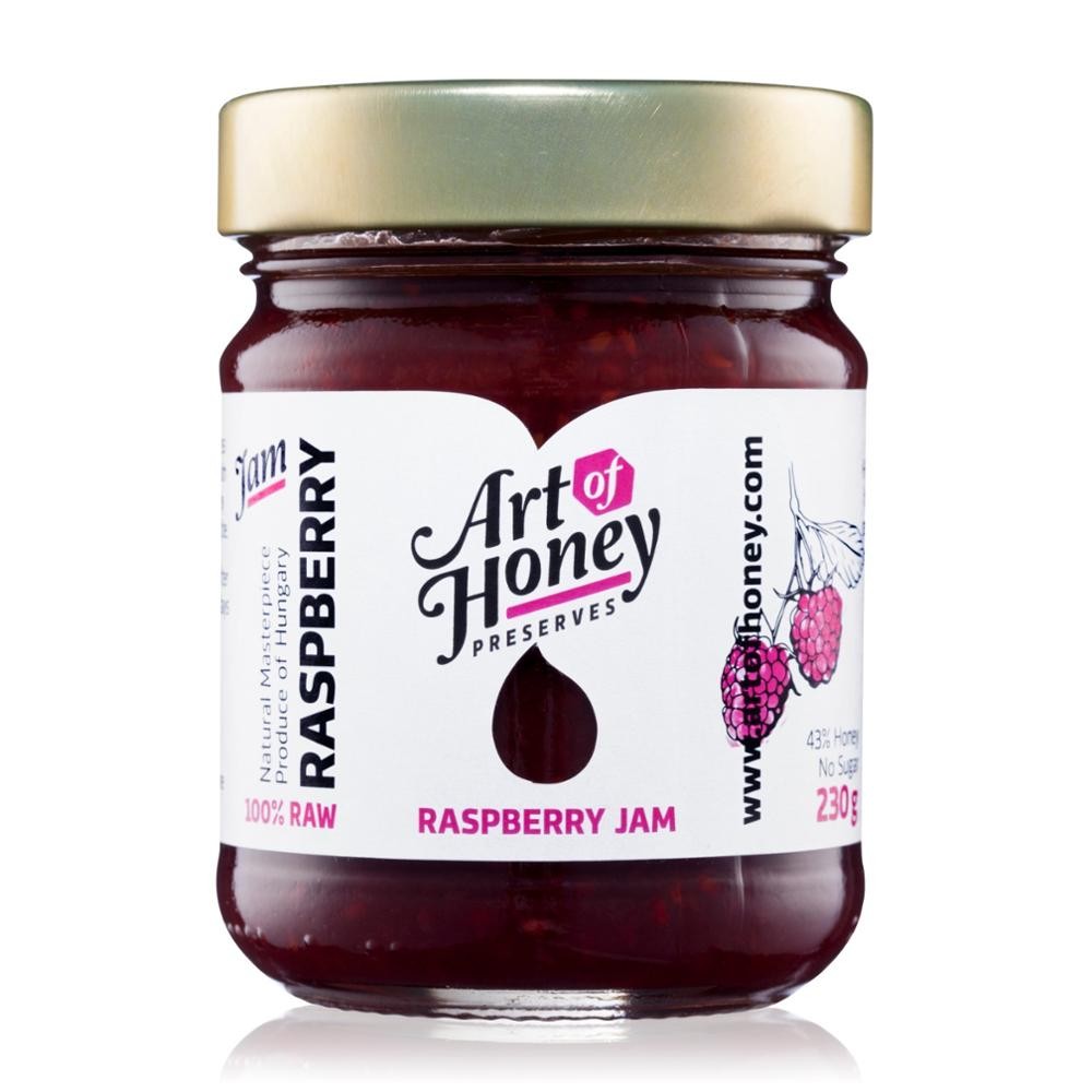Jam conserve made with Pure Honey, Healthy Jam UK Brand