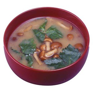 Japanese delicious Instant Soup Packets Japan Freeze Dried Miso Soup 8g (Mushroom Taste)