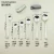 Import JBX010 England ice store stainless steel long handle ice cream spoon from China