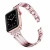 Import Jewelry Chain With Glitter Diamonds Stainless Steel Metal Wristband Strap for Apple watch Series 6 band 40mm for Women from China