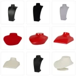 Jewelry Display High End Metal Suede leather Necklace Bust jewelry display case jewelry display mannequin