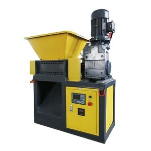 JHT DS300 400 500 MODEL  hot sale double shaft shredder machine use for plastic , rubber , wood , metal crush