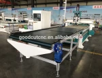 Jinan GoodCut Multi pneumatic 2/3/4 heads 1325 router cnc with auto feeding system