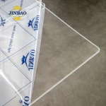 JINBAO 3mm china top factory supply anti scratch laser cutting custom acrylic plastic sheet