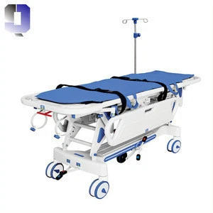 JQ-857 Ward nursing Equipments Medical Ambulance transfer patient trolley