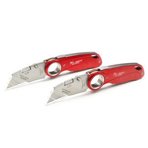 K-Master Safety lock-back folding  knife utility knife