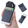 KID RFID blocking sleeve slim leather credit card holder adhesive cell phone wallet