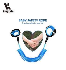 Kingtale Kids:China Zhangjiagang manufacturer supply child anti lost wrist link with metal head