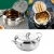 Import Kitchen Food Oil Strainer Pot Stainless Steel Deep Frying Pot Japan Tempura Cooking Pot from China