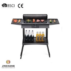 Kitchen Outdoor Cooking Appliance Healthy Electric Heater BBQ Grill With Stand