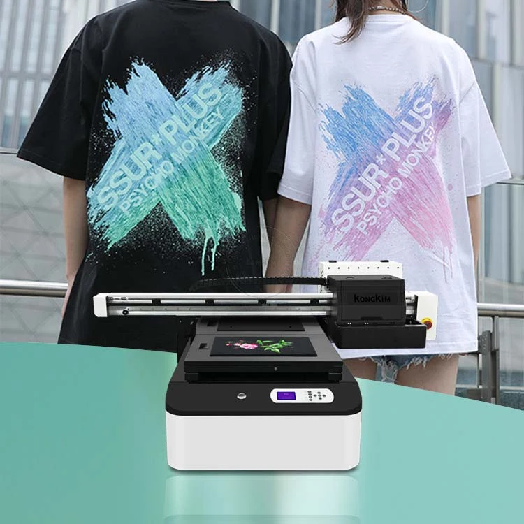 KONGKIM 6090S dtg printer t shirt printing machine high quality