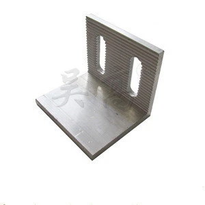 L Shape Aluminum Alloy Flat Corner Code  Concrete Wall  Connector For  Multi-functional Fastening System