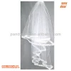 Lace trim white tulle wedding Veil for wedding associate