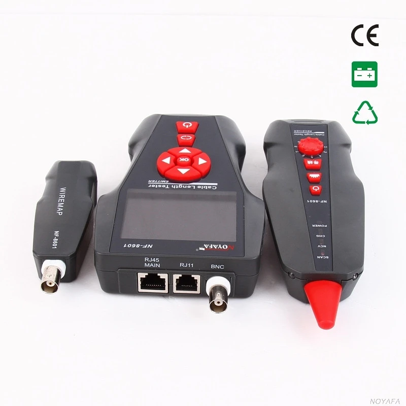 Lan network coax cable tester digital measuring instrument