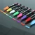 Latest 12 package 6mm bullet tip chalk sharpie marker pens for drawing and mark