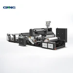 Latest digital manual dry wet branded textile non woven fabric extrusion coating lamination machine price