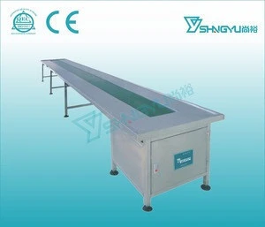 Latest product Flat Belt Conveyor With 6m /8m PVC Conveyor Belt