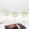Lead free glass drinkware type handmade custom glass goblet 14.1OZ/410ml (glass factory had passed FDA/EU/SGS)