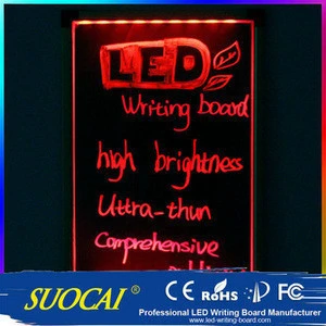 Led lighted advertising board led writing board/optoelectronic displays