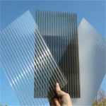 lexan pc coloured reinforced polycarbonate sunshade roof sheet