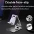Import Licheers free shipping Aluminum foldable desk phone holder portable mobile phone holder stand dual foldable cell phone holder from China