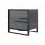 Light luxury new design stainless steel nightstands 99#