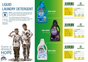 Liquid Laundry Detergent For Whites 1 Lt Riviol  Turkey