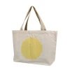 Logo Printed Fashion Thick Canvas Shopping Custom Tote Hand Bag